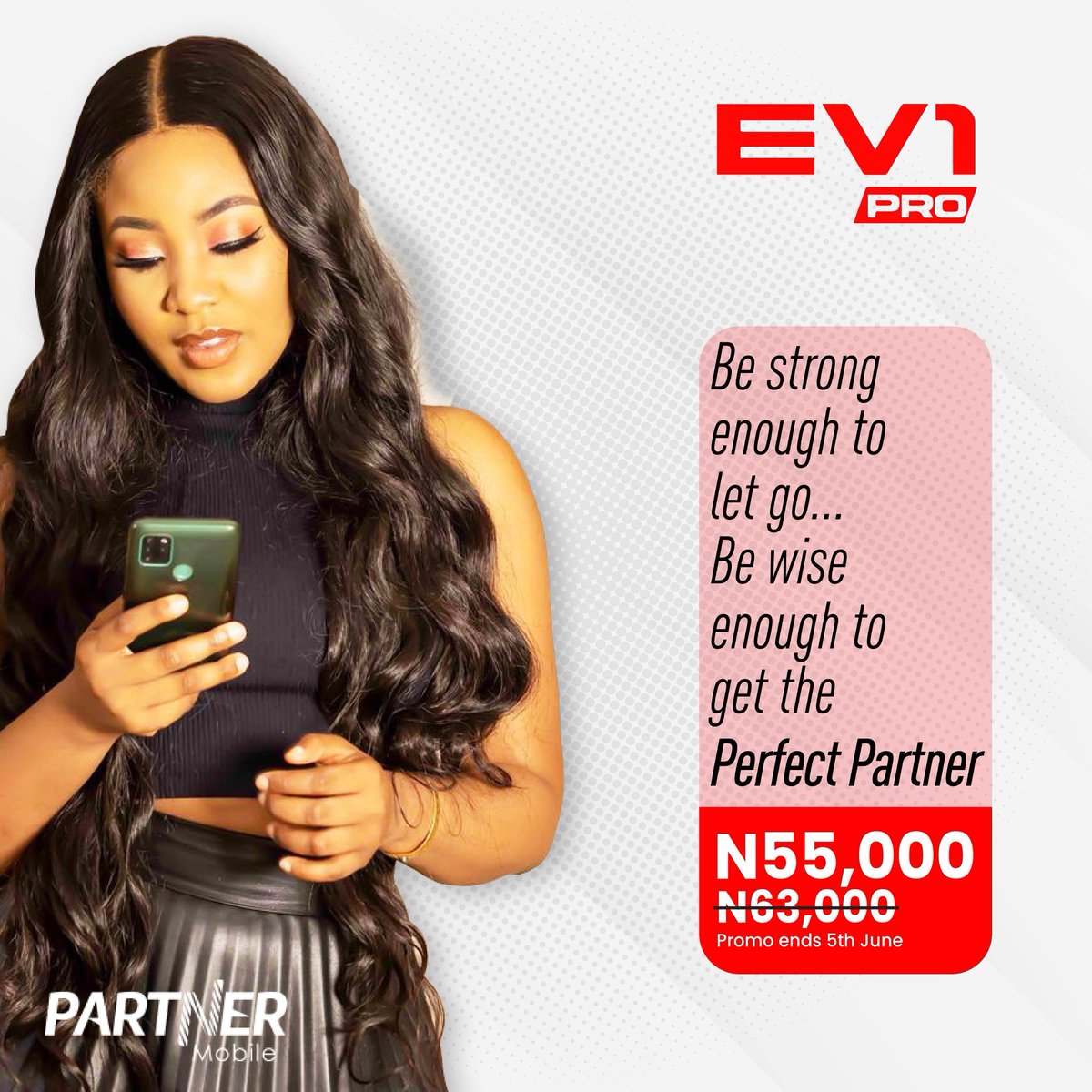 FavouredJMK's tweet image. Join @EricaNlewedim partners geng today!!! 

Buy your @PartnerMobileNG EV1PRO &amp;amp; Erica Smartwatch at reduced prices from their website or from @ShopKonga 

This discount extension ends tomorrow, the opportunity might not come so soon again! #PartnerWithErica
#EricaXPartnerMobile