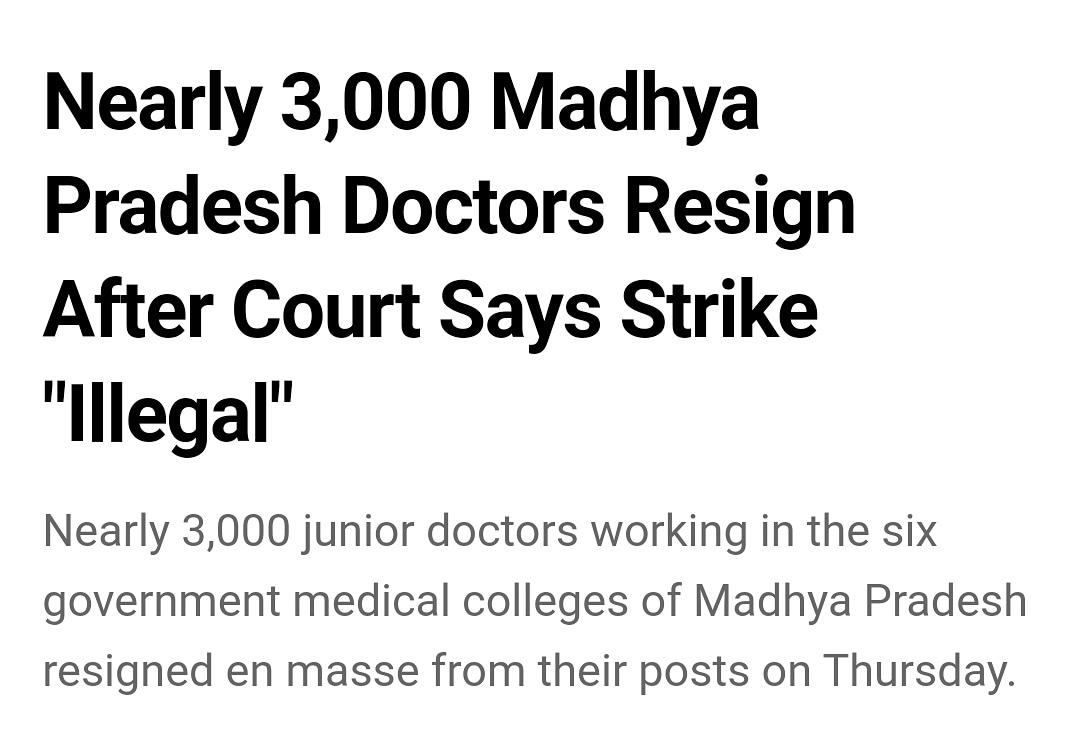 drpraveenpsy's tweet photo. We stand in solidarity with the resident doctors of Madhya Pradesh. https://t.co/yyABiFsjLU