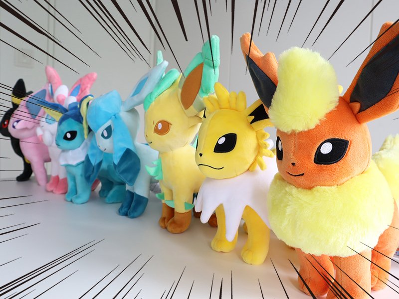 Merchandise Pokémon: nueva colección de artículos y fondos de pantalla de  Eevee y sus evoluciones - Nintenderos