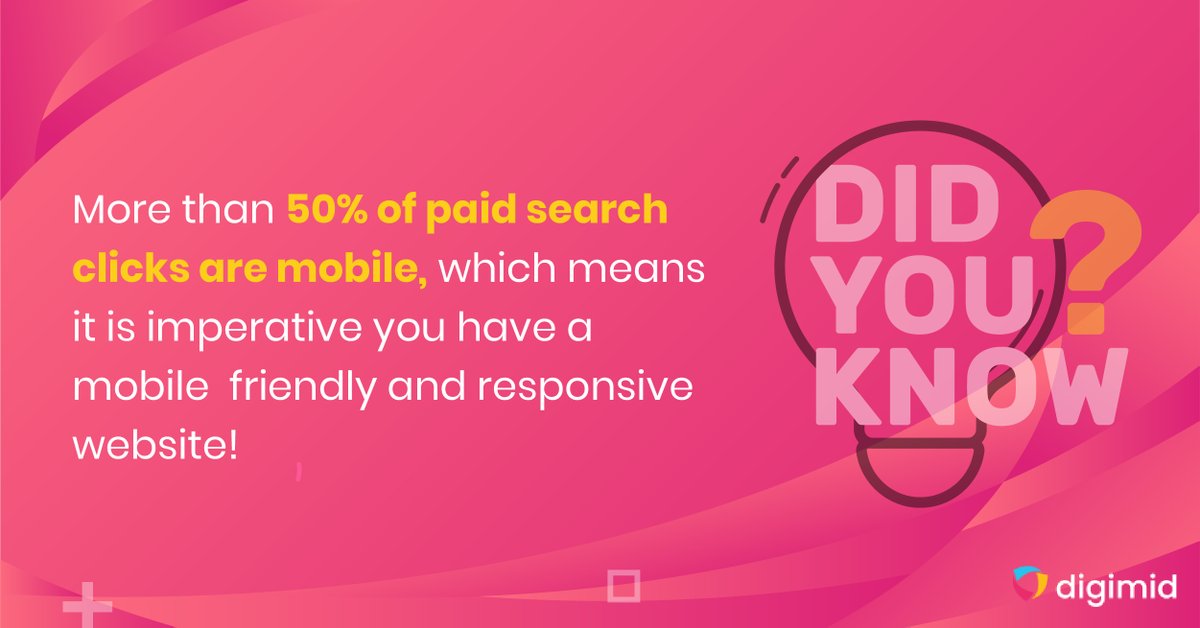 Google prioritizes websites that are mobile-friendly over those that are not in search results because now most of web traffic is from mobile users. If you do not have a mobile-friendly website, you risk appearing antiquated and out of touch. 
 bit.ly/3fL9LQJ

#ppc