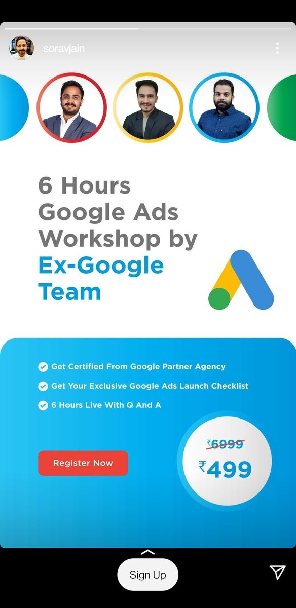 Deepesh26ster's tweet photo. @Google @GoogleIndia Are they actually Googlers? This seems to be  a scam to take money by misleading people. @Google  please provide clarity @sundarpichai 
I believe Google has clear guidelines for vendors to not call themselves Googlers. 

@SoravJain https://t.co/hrM9XRV0V5