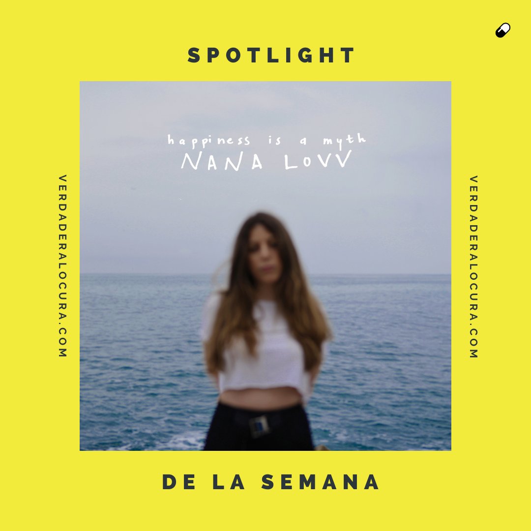 #SPOTLIGHT 💿 Frustración, ira, tristeza y anhelo. Los sentimientos más profundos de <a href="/nanalovvv/">nanalov</a> han cogido forma en este nuevo y necesario EP de la artista, «Happiness is a myth». Una pequeña gran joya para nuestros oídos. 

¿Lo habéis escuchado ya? 👉 bit.ly/NanaLovvSPOTLI…