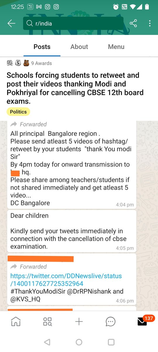 philmykeeda's tweet image. @reddit the sub r/India is become a place of spreading hatred and propaganda .. it took over by trolls and they abuse and block people when someone post that oppose their views .
Please look into the matter ..
#reddit 
#trollsreddit
#reddithelp