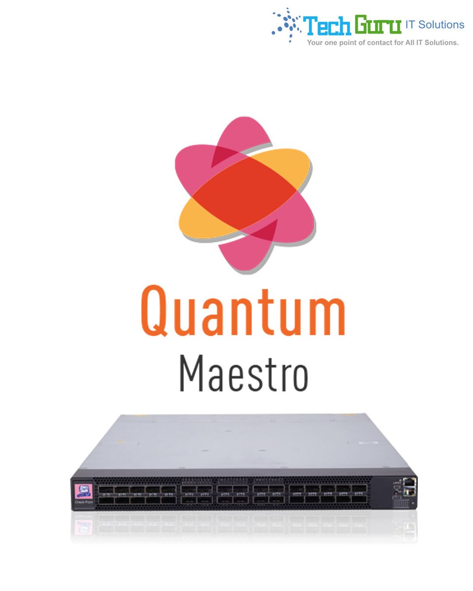 tgisdelhi's tweet image. Check Point Maestro Hyperscale Network Security
Check Point Maestro introduces to the industry a new way to utilize current hardware
 More Detail:ow.ly/lpEg50EYl9M

#CheckPointSecure #SecureDataCenter #CyberTalk #ITexecuttive #Ravikumarsaini❤️  #NehruPlace #Device