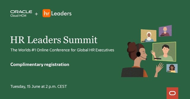 Jclapalut's tweet photo. Join the @HRLeaders_ Summit to learn from over 30 CHROs from leading global brands who will share actionable insights, practical takeaways and how they are transforming the #futureofwork. @OracleCloudHCM https://t.co/BoP3n1RY0T https://t.co/GCsE0xIFWK