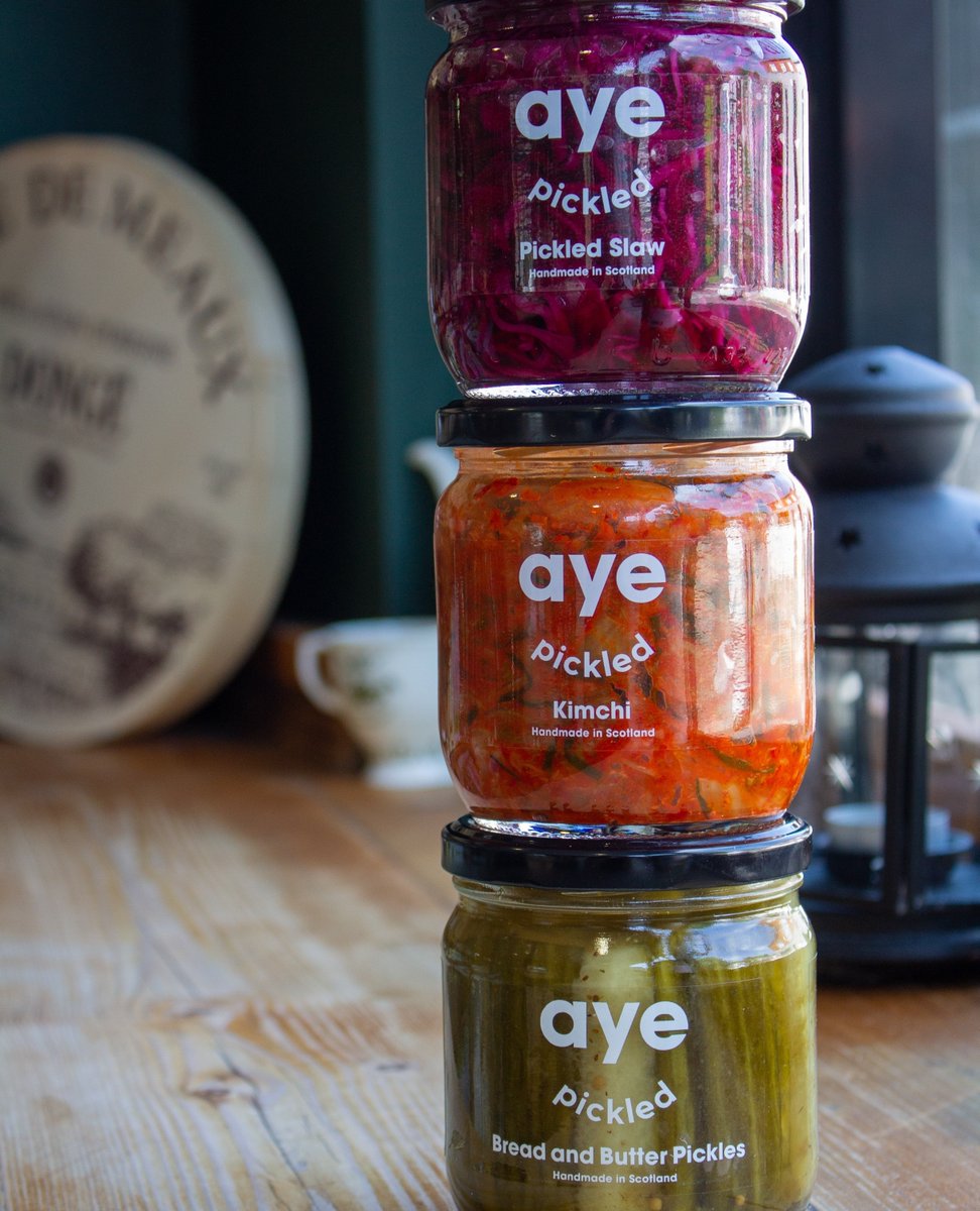 Big deli hitters from AYE pickled from Scotland. Big ol jars of salty, sour goodness!!

These are the perfect accompaniment for everything, whether it be Cheese, meats, putting it on sandwiches or just eating it out of the jar!!

Grab these beauties instore now!