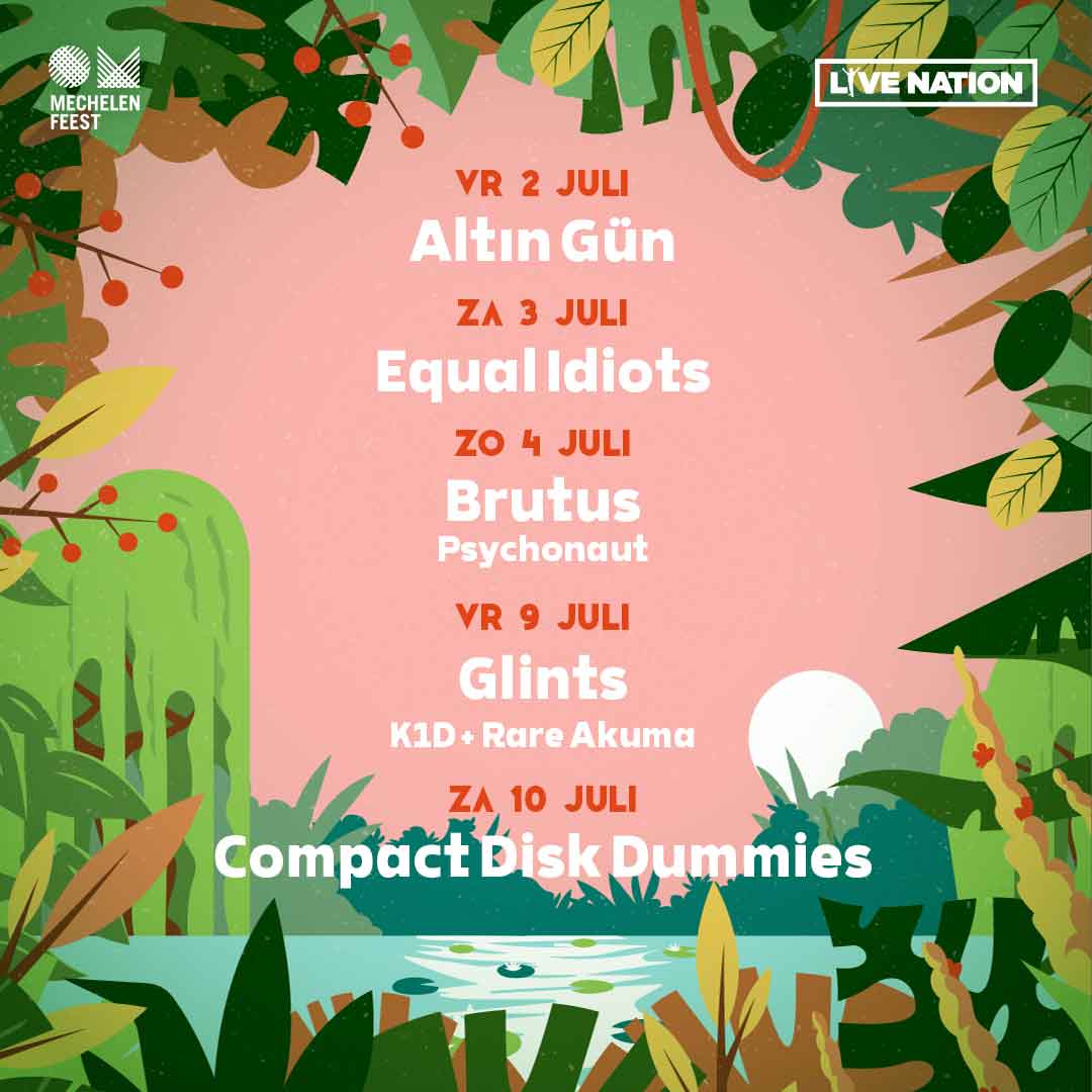 ⏰ Ready? 🔥 Tickets voor de eerste #BotaniekLive concerten zijn vanaf NU te koop via bit.ly/34JDseP!

📅 2 juli: <a href="/altingunband/">Altın Gün</a>
📅 3 juli: Equal Idiots
📅 4 juli: @wearebrutus+@psychonautband
📅 9 juli: <a href="/glintstweets/">Glints</a>+@K1Dmusic+@mrareakuma
📅 10 juli: @cddofficial

#DZIVM