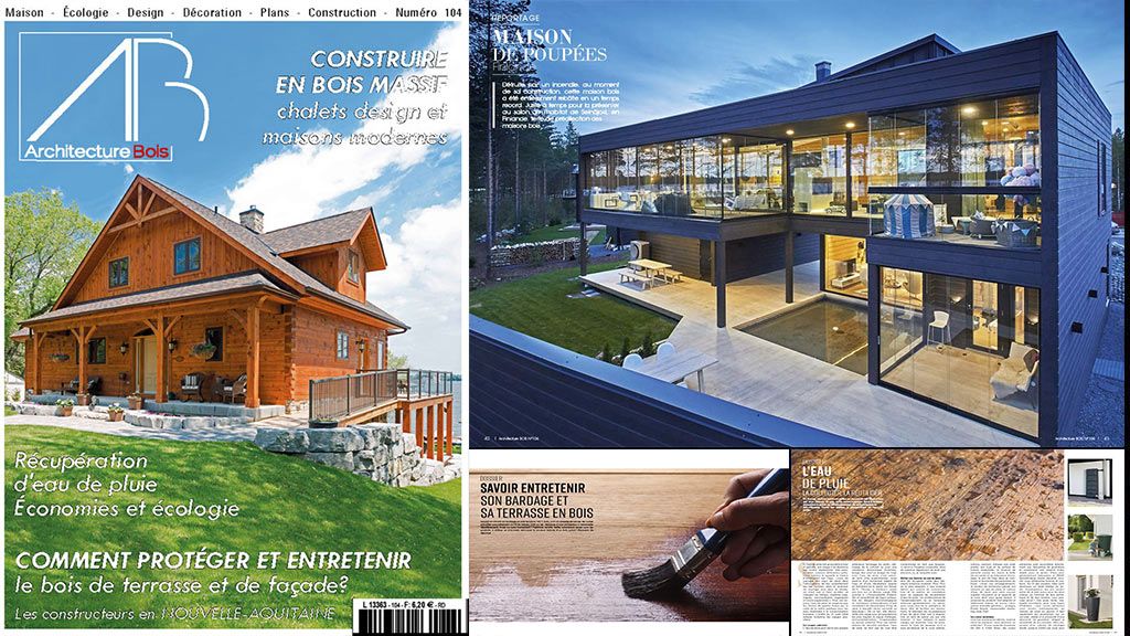 Ce mois-ci dans le mag Architecture Bois, retrouvez mon dossier exclusif, dans les coulisses de la construction en bois massif #madriers #fuste #rondins #CLT... Vous allez avoir envie de construire une maison bois !🏡 À retrouver ici : bit.ly/3fP2U93