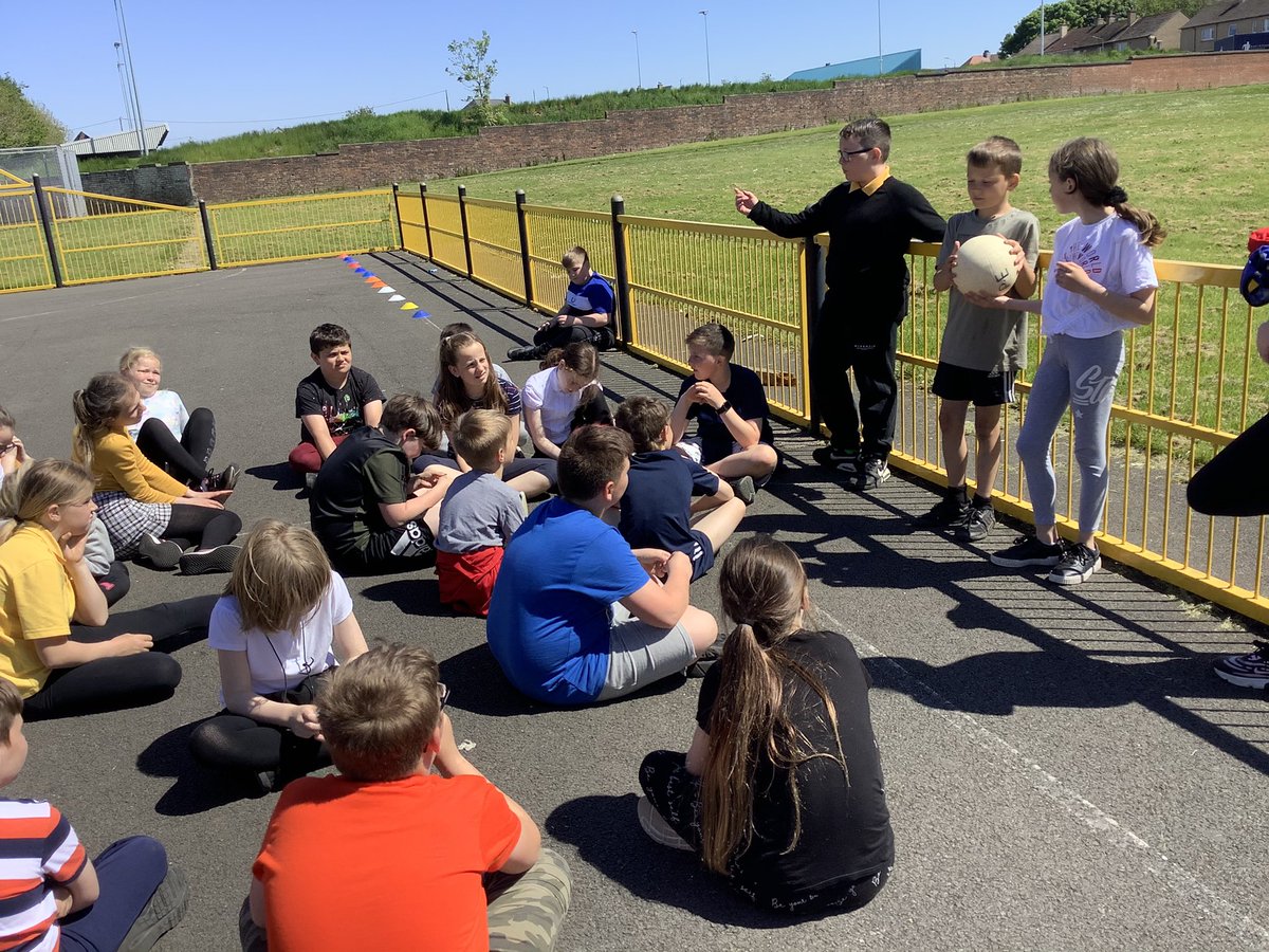 MrsMorrisonKPS's tweet photo. P6 have had another eventful week with Buddy Training. The groups had the opportunity to teach one another their amazing, fun filled games and quickly realised it was quite challenging being a young leader! They all rose to the challenge 👏🌟@Kinneil_PS https://t.co/ostNTp8Uf1