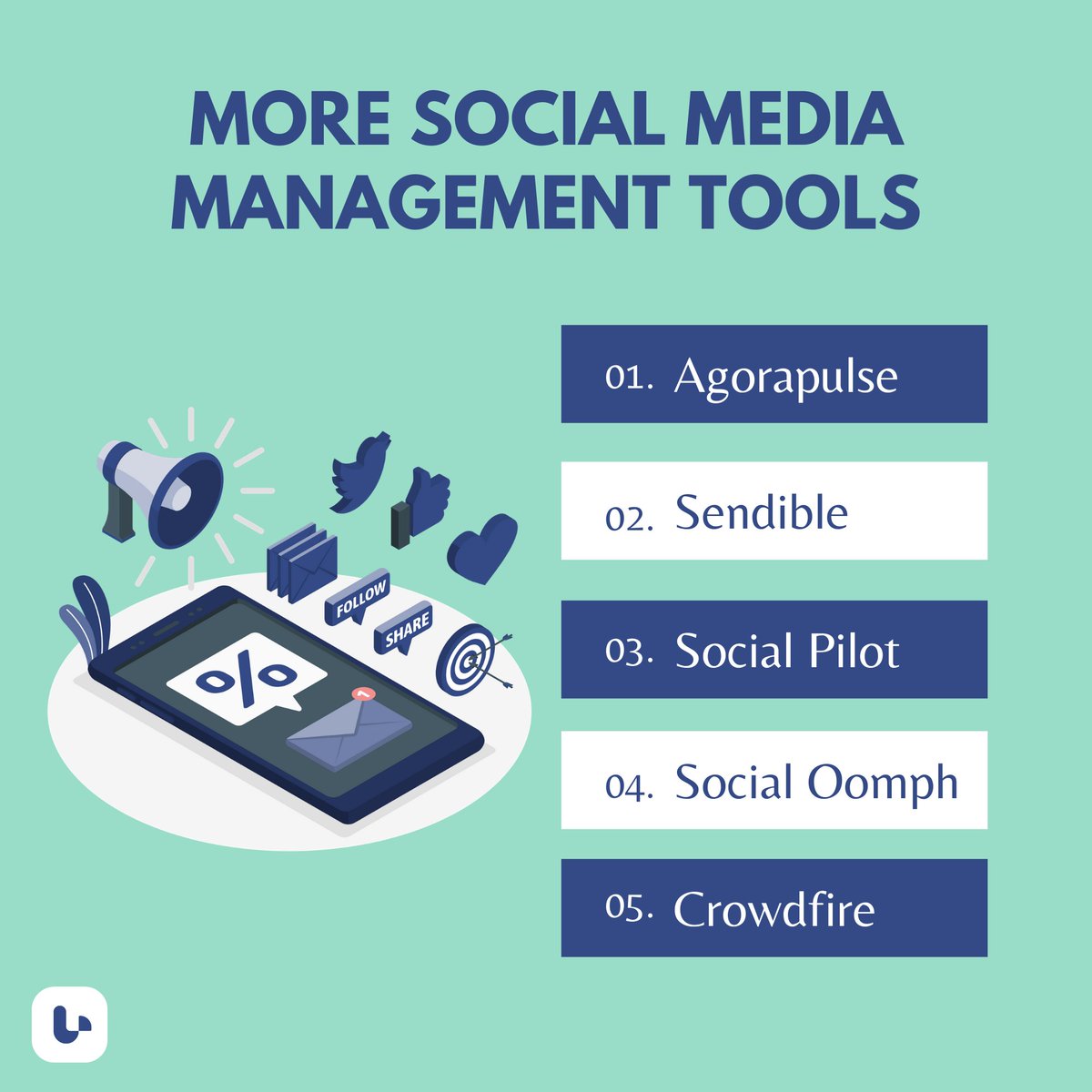 ubs_digital's tweet photo. Check out these social media management tools too. 💯
.
#ubsdigital #TGIF #friday #fridaymood #agorapulse #sendible #socialpilot #socialoomph #crowdfire #SMENaija #Lagos #Nigeria #Abuja #trending #socialmediatools #onlinemarketing #businesstools #socialmediahacks #socialmediatips https://t.co/H4ZfOhXX3V