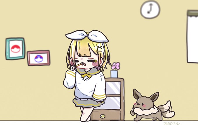 イーブイのtwitterイラスト検索結果