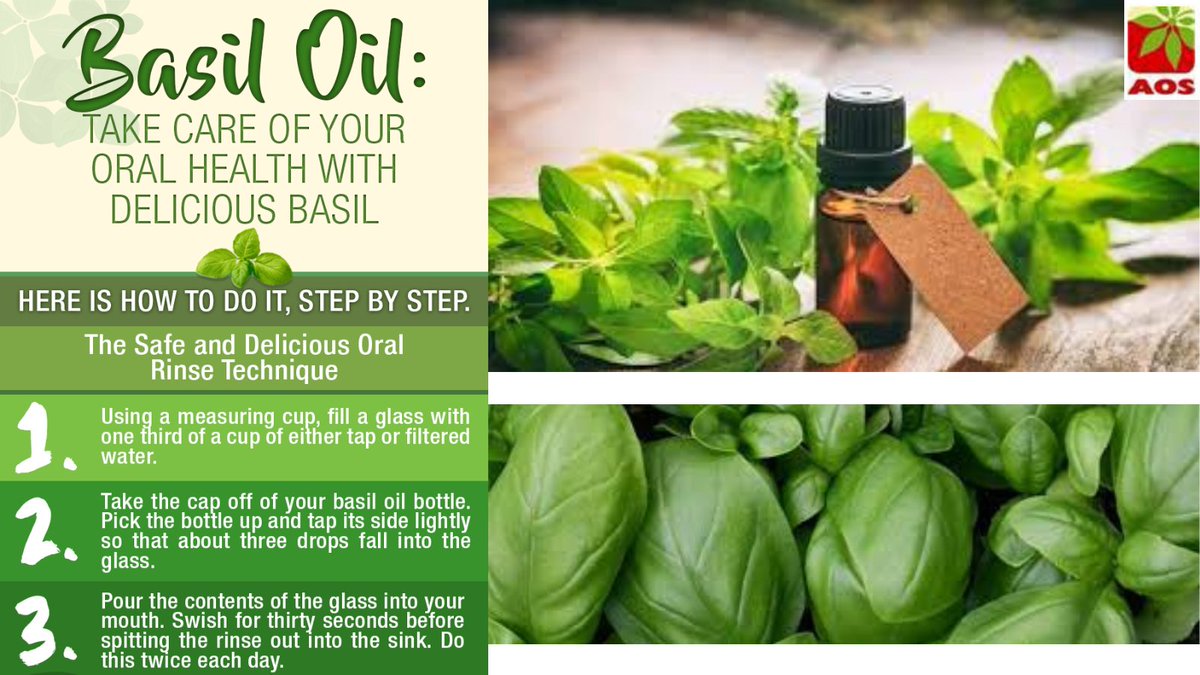 aosproductindia's tweet photo. Basil essential oil has numerous health benefits and uses.
For more details, visit here:
https://t.co/QXt7YrXgAn
Order now this amazing oil for your oral health from here:
https://t.co/F2JopmVmWb
#basilessentialoil #oralhealth #basiloiluses #basiloilbenefits #aos #holibasiloil https://t.co/DXxQuem4qv
