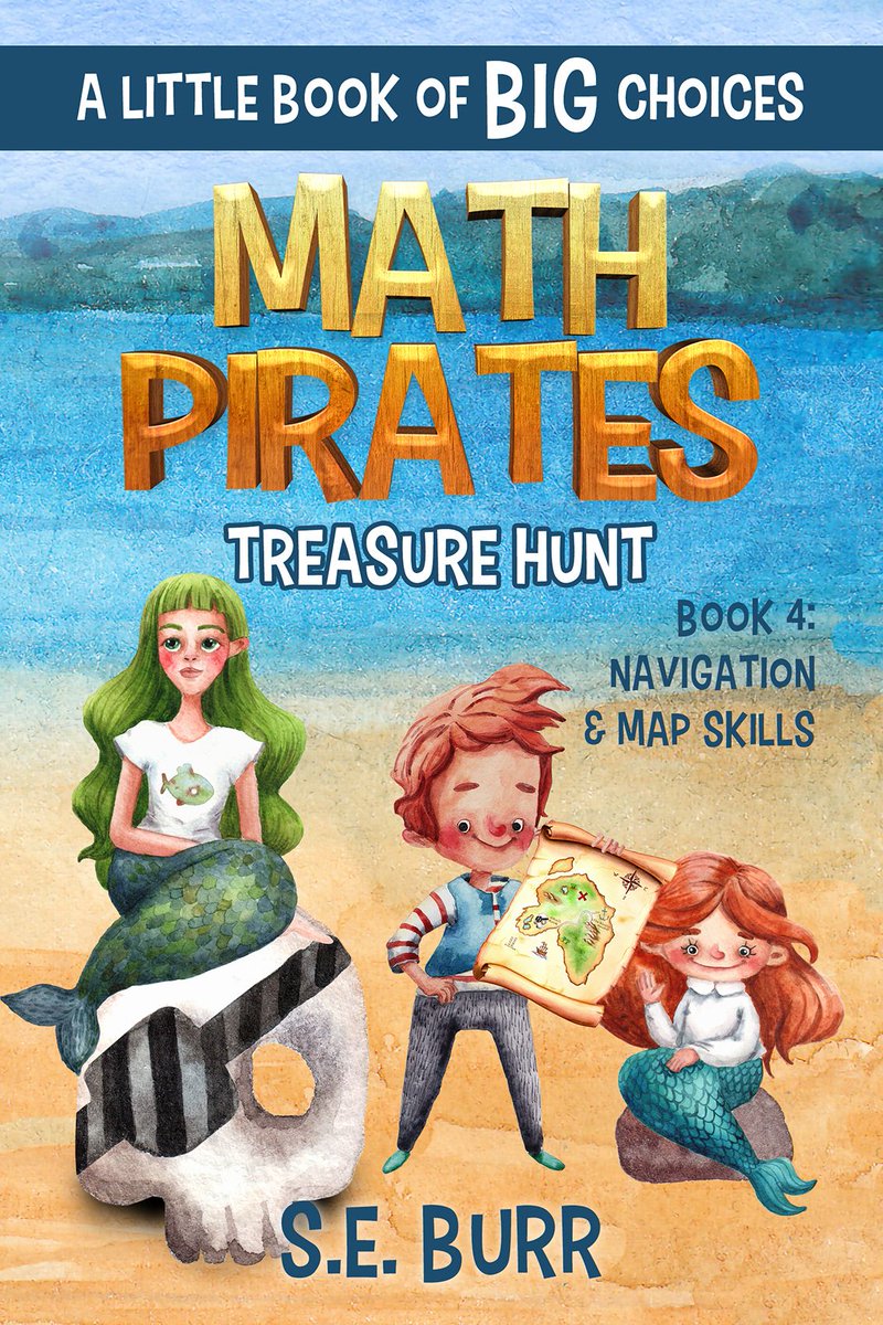 #TeachKidsMath and help them find some #PirateTreasure. The Barnacle Bucket has set sail! 

books2read.com/MathPiratesBoo…