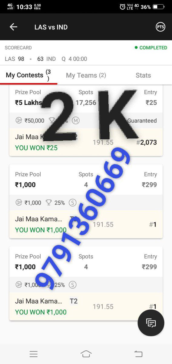 d11_allrounder's tweet photo. #Dream11
#betting #football #NBA
#IIPKL #CricketWorldCup #Kabaddi 
#Dream11Team #Cricket #Hockey
 This is how our users smch match by MATCHES

Who wanna win like this?
Join us on telegram
https://t.co/JSE9uhjbrO

For personal team's with suggestions Message at  whatsap 9791360669 https://t.co/tmcrjXITgT