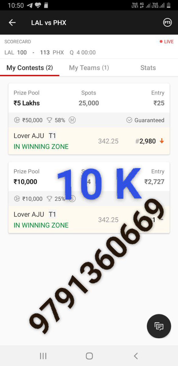 d11_allrounder's tweet photo. #Dream11
#betting #football #NBA
#IIPKL #CricketWorldCup #Kabaddi 
#Dream11Team #Cricket #Hockey
 This is how our users smch match by MATCHES

Who wanna win like this?
Join us on telegram
https://t.co/JSE9uhjbrO

For personal team's with suggestions Message at  whatsap 9791360669 https://t.co/MfrVGABc7g