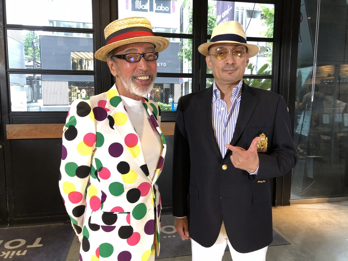 テリー伊藤さんと語らいました。 当日のテリーさんのスーツ素晴らしい