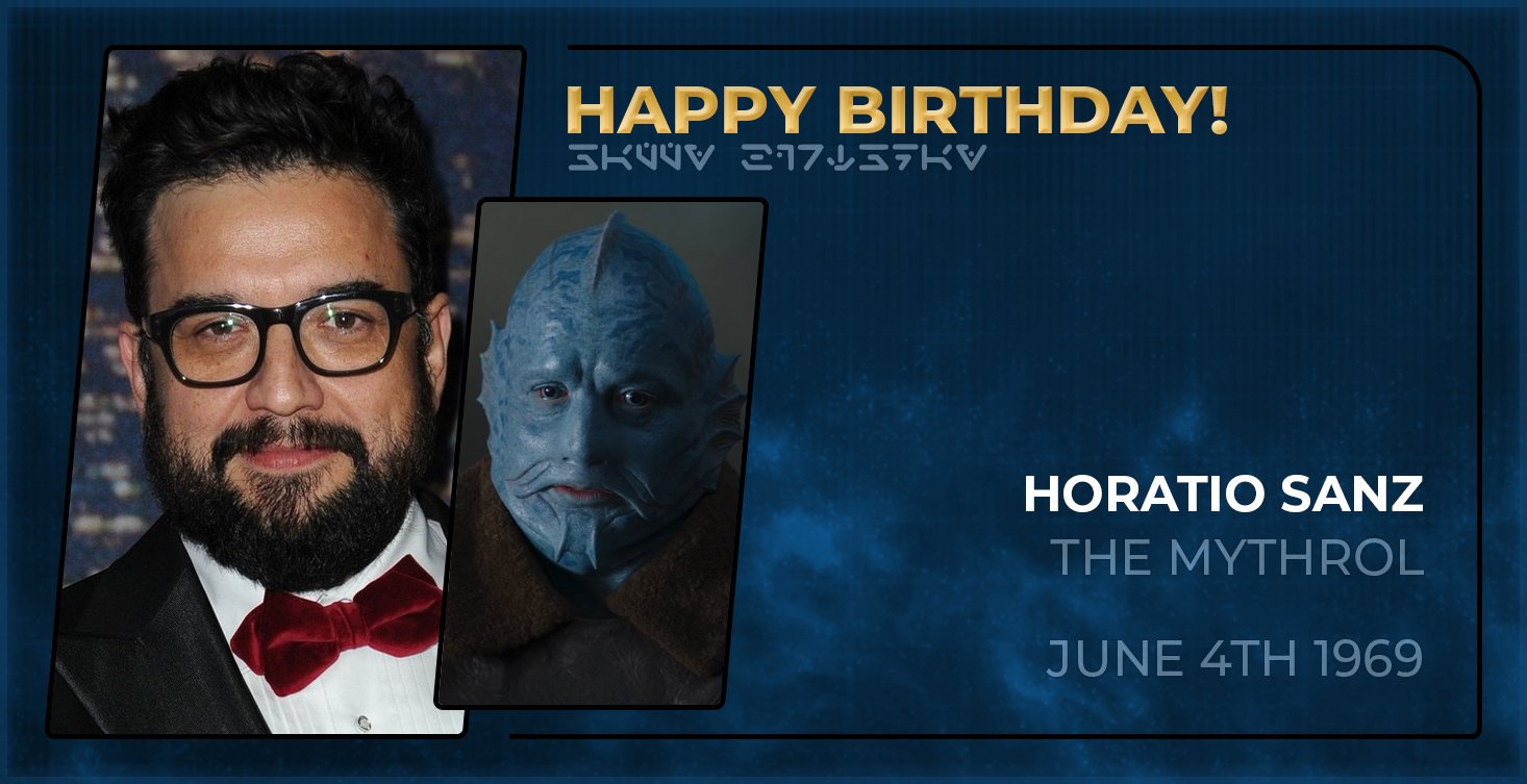 Happy birthday to Horatio Sanz, who played The Mythrol in The Mandalorian!   