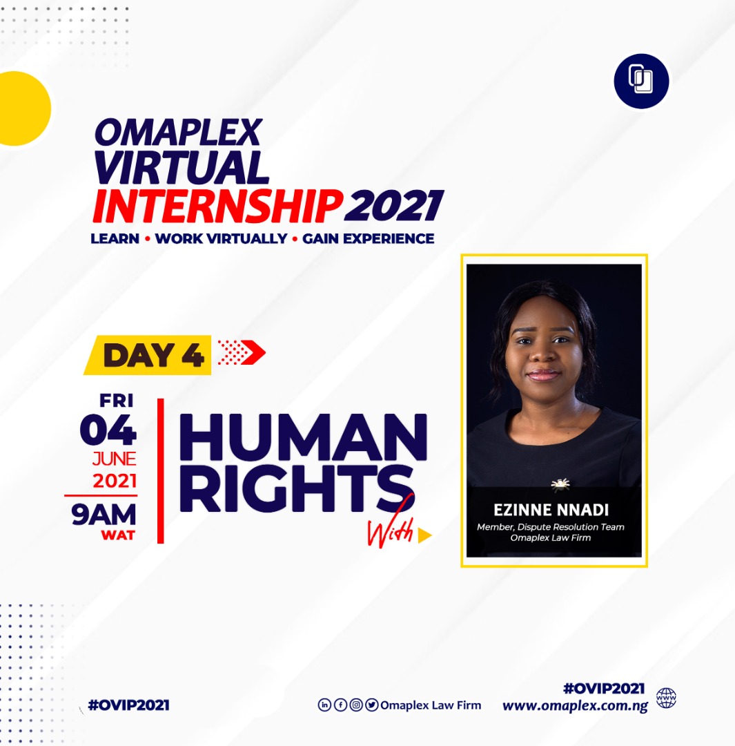OluOreoluwa's tweet photo. #OmaplexLawFirm
#VirtualInternship
#LawStudent
#HumanRights
#Internship
#LawFirm
#Freedom
#Equality
#OVIP
#Justice
#Rights
#Law https://t.co/S2OtnN1Ve0