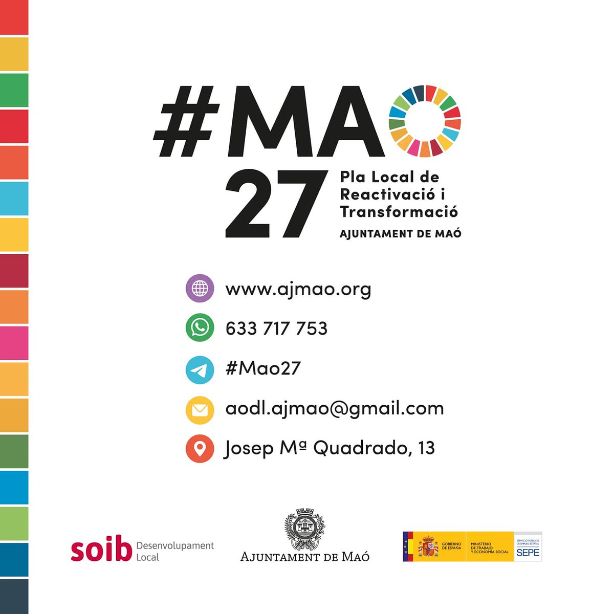 AjuntamentMao's tweet photo. ☝️El catedràtic d'economia de la Universitat Pompeu Fabra, Guillem López Casasnovas, donarà la conferència "Agenda Menorquina per l'economia del futur", en el marc del Pla #Mao27.

🗓Dijous, 10 de juny, a les 19.00 h a la Sala de Plens de l'Ajuntament.

🔗https://t.co/kYAwK5tZ2E https://t.co/AWKJyMgnZG