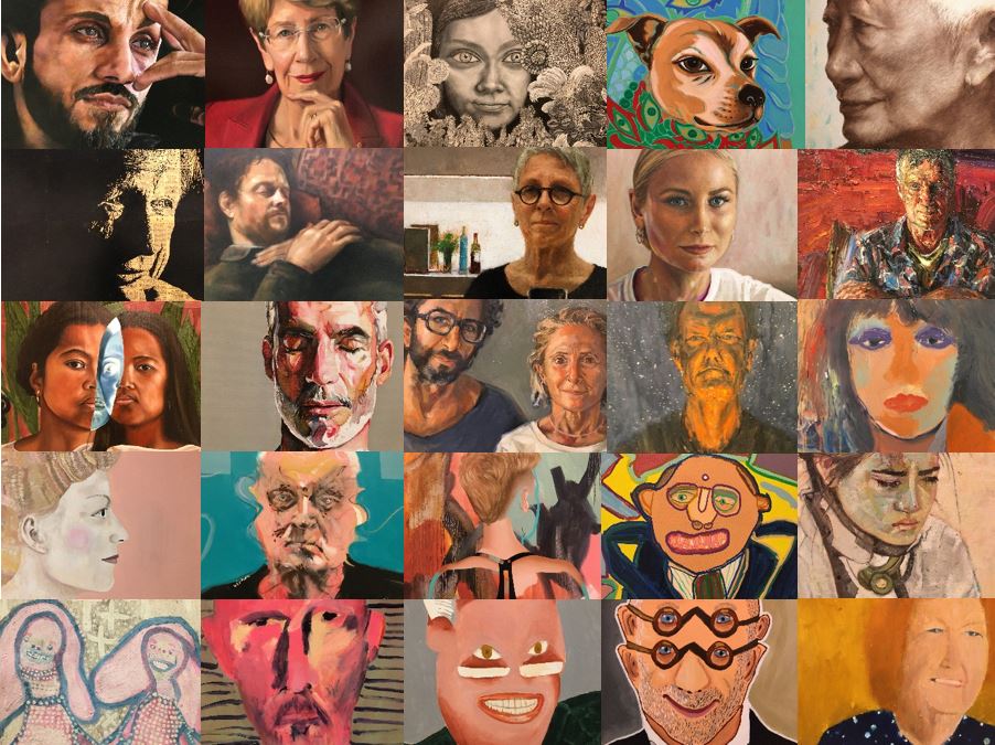 #Archibald aspiration: some of the finalist #faces for the 2021 #ArchibaldPrize. 52 works making the final cut with an equal number of male and female artists for the first time in its 100 year history. The winner in #7NEWS at 6pm. <a href="/artgalleryofnsw/">Art Gallery NSW</a>