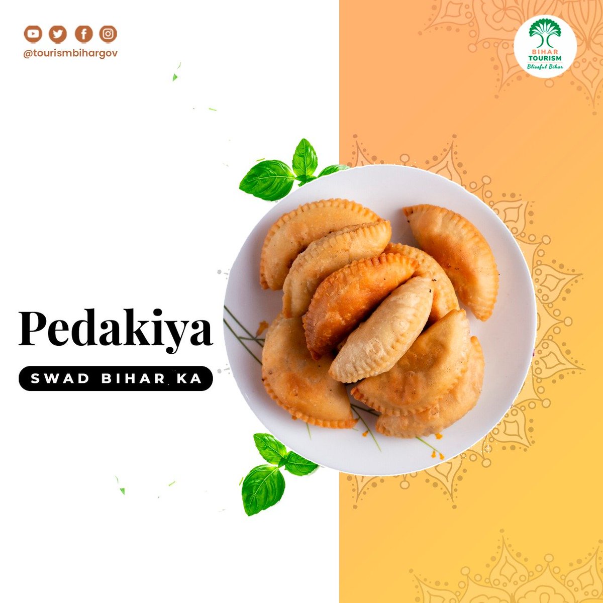 thegandhicentre's tweet photo. #ICCRinNetherlands,#iccr_del,#IndiainNetherlands,#Pedakiya,#tourismbihargov,#BiharFraternity.

Pedakiya is one of the eminent &amp; provincial cuisines of Bihar, Its flavoursome and appetizing savour is a feast to enjoy.

#SwadBiharKa #SweetsofBihar #BiharTourism #BlissfulBihar https://t.co/tH2lZRk6LG