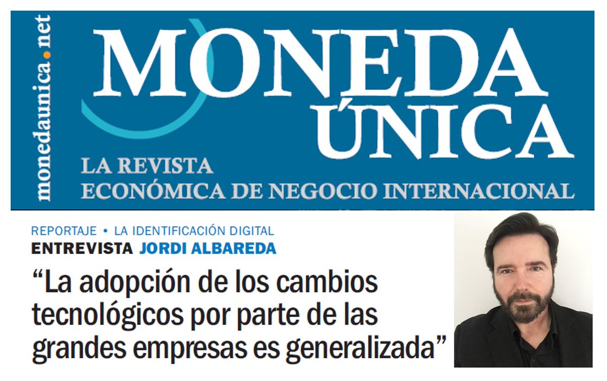 SGAIMspain's tweet photo. Jordi Albareda, Director General de Unidad de Evidencias Digitales de SGAIM, habla en @esmonedaunica sobre la identificación digital. Entrevista completa:
https://t.co/W0Kixjr3xY https://t.co/4CMqC1EPDN