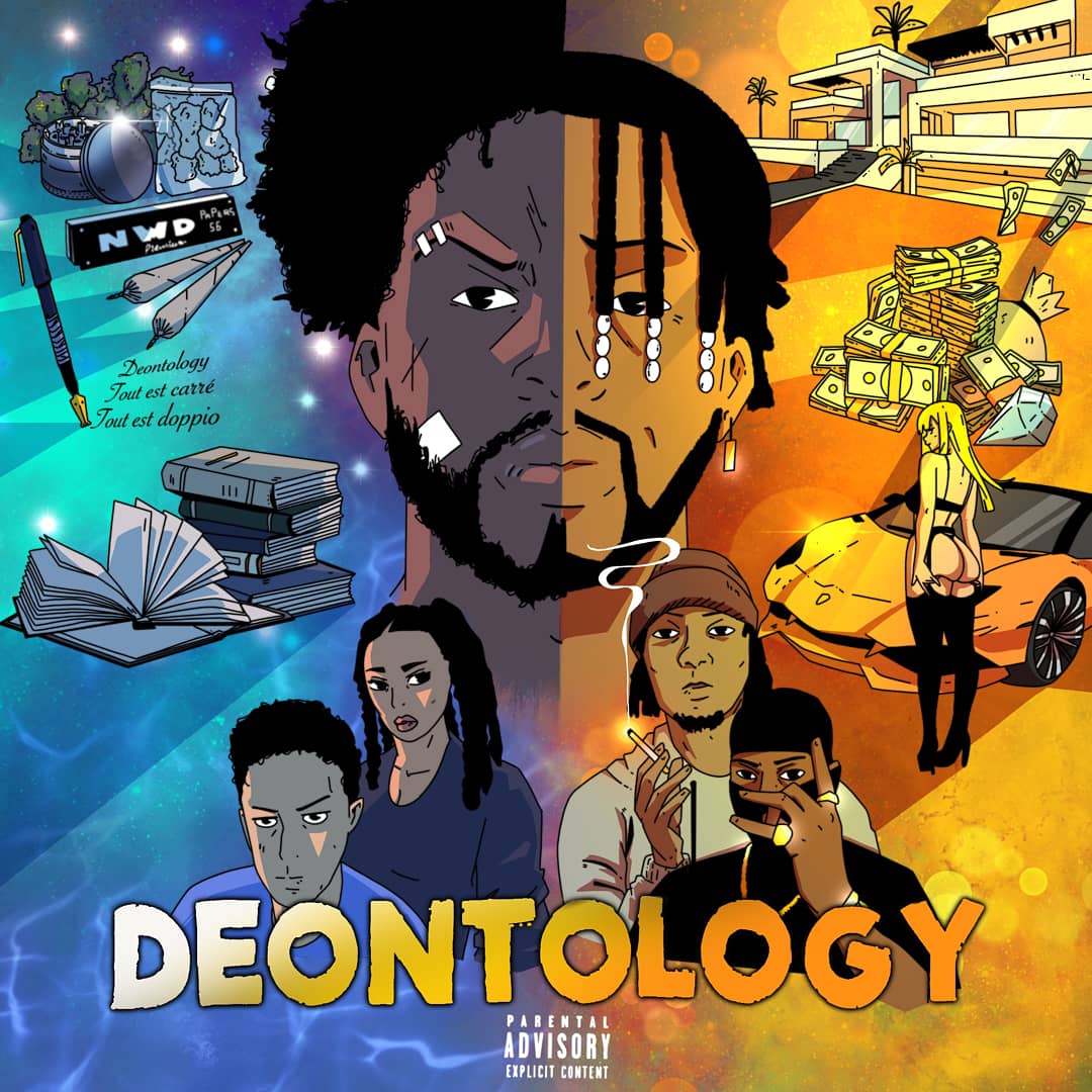 GigaVP's tweet photo. Voilà l'équipe mon dernier projet 📀📀DEONTOLOGY 📀 est disponible sur toutes les plateformes de streaming ( Spotify, Deezer, Youtube, Napster, Apple music, youtube music, youtube...) 
7 sons pour vous faire kiffez, j'attends vos retours avec impatiente ✨ 
Let's goooooo https://t.co/ZqQQbmBXRY