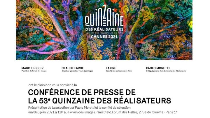 We announce our selection on June, 8th at 11am. @Quinzaine #Cannes2021 #quinzaine2021