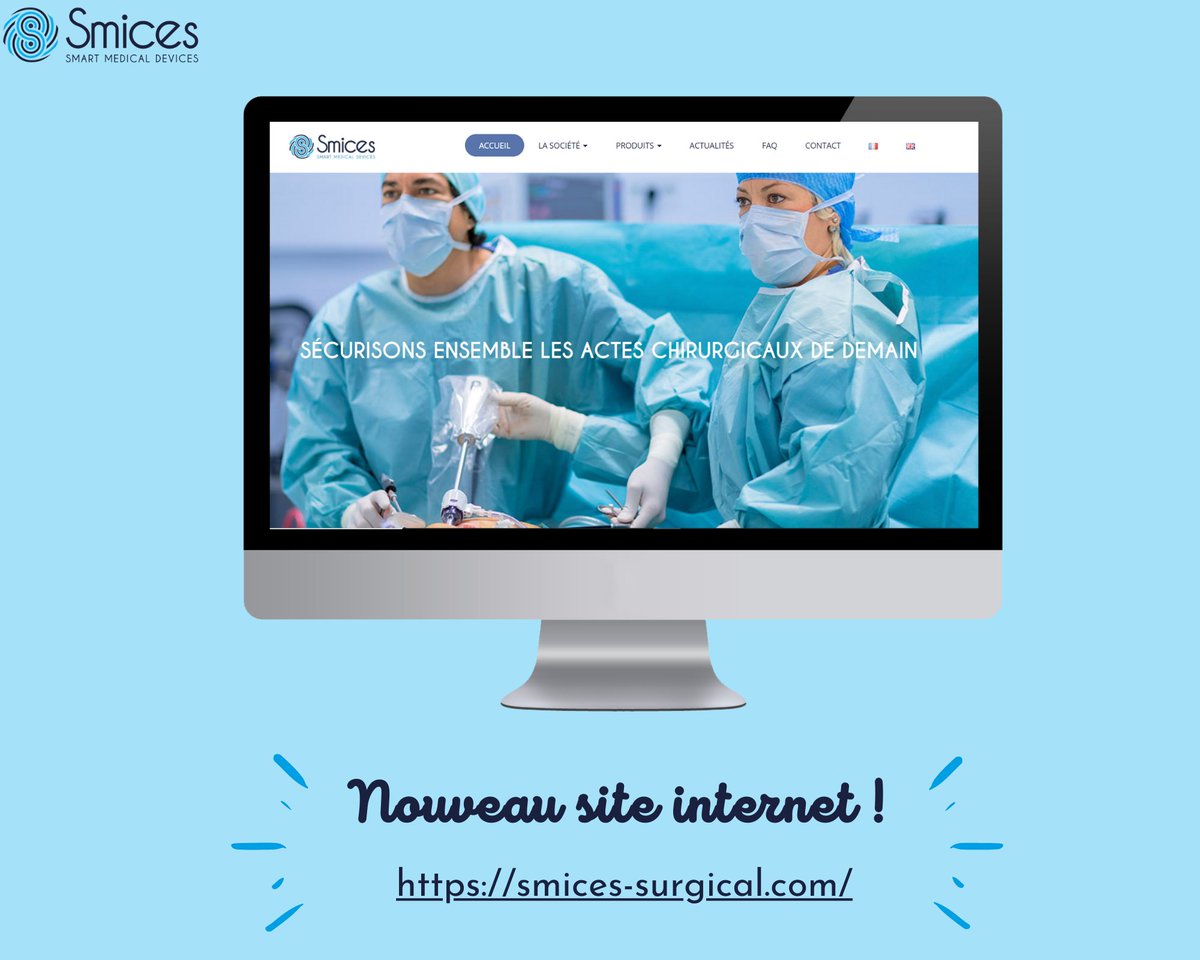 Notre site #internet fait peau neuve ! 🥳

✔️ Des pages « Qui Sommes-nous ? » et « notre vision, missions, valeurs »
✔️ Une nouvelle page pour notre dispositif #Hubsafe 
✔️ Une page « Actualités » 📰

Venez le découvrir sur 👇👋👋
smices-surgical.com