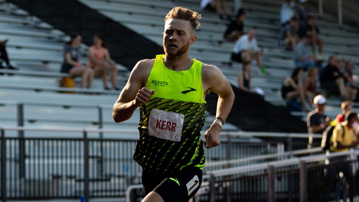 RunBlogRun's tweet photo. Josh Kerr wanted a fast time, and he took over, pushing a win in 3:31.55, the fastest 1,500m in North America ever, June 3, 2021, #stumptownclassic, @portlandtrack, photo by @howlao, #howlaophotography, @EuroAthletics, @NBCOlympics, @BritAthletics, @caltrackrn, @coachathletics, https://t.co/o6knXlreBk