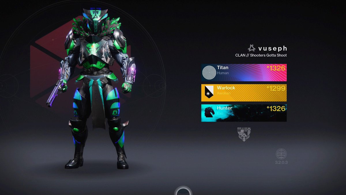 vuseph's tweet photo. Titan of Aurora Borealis #SplicerFashionShow @DestinyTheGame https://t.co/fPxFLYqGwB