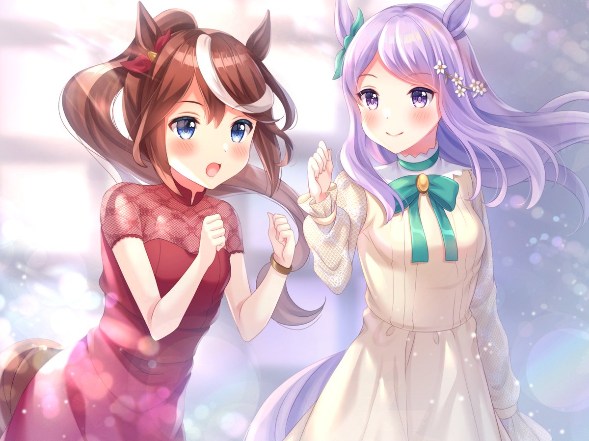 ウマ娘イラスト0605 キングヘイローの娘 オークス 秋華賞制覇 カワカミプリンセスの誕生日です 3ページ目 Togetter