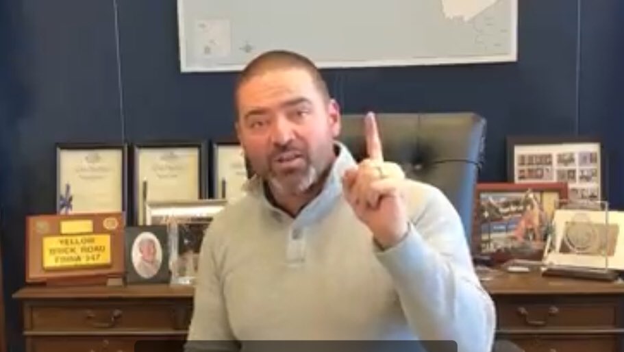 John Solak on Twitter "Fred Akshar for The Coward of Broome County.…