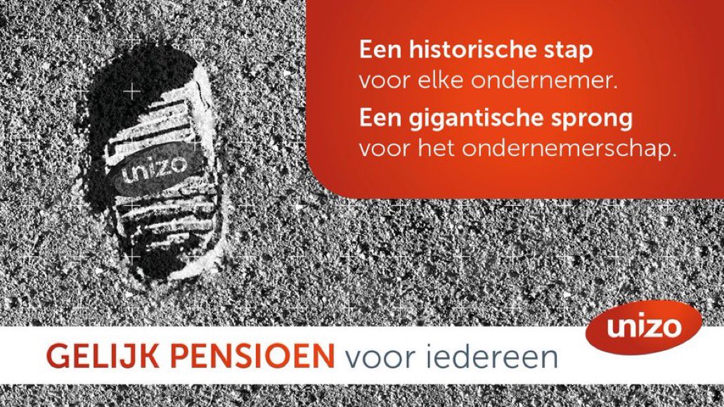 Eindelijk! Gelijk pensioen voor zelfstandigen is een feit! Concreet betekent dit dat je vanaf 2021 voor elk loopbaanjaar ruim 40% extra pensioen ontvangt. 

Hoe heeft UNIZO dit verwezenlijkt? En wat betekent dat voor jou? Lees het hier 👉 bit.ly/3wXwNtg