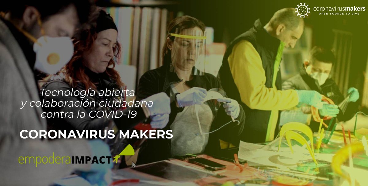 🧑🏻‍🔬 Hablamos con <a href="/elsatch/">elsatch</a> sobre <a href="/CoronavirusMak3/">CoronavirusMakers.org</a>➡️ bit.ly/2RpxhJQ

🗣️"#CoronavirusMakers surgió de un hilo de #Twitter que planteaba si se podrían crear #respiradores con #Impresión3D. Dos semanas después 15000 personas trabajaban en ello"

#ImpactStories #Makers #COVID19