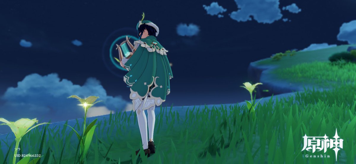 セシリアのお花摘みにいく時間すき おそらのイラスト