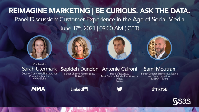 miryambb1's tweet photo. Social media raised #communication between #customers and brands to a whole new level. Delivering isolated messages is no longer acceptable. Join the live panel and find out how Twitter, TikTok and LinkedIn are predicting customers needs #AsktheData https://t.co/mknylERS3B https://t.co/fAvI6eOHqc