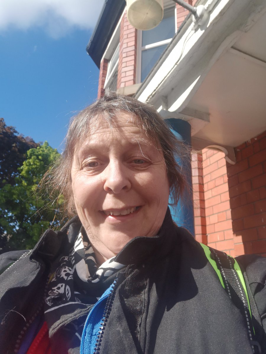 It's a take your bike to work sort of day 😊. Blew a few cobwebs off, but unfortunately I am now having a seriously bad hair day 😉. Happy Friday everyone x