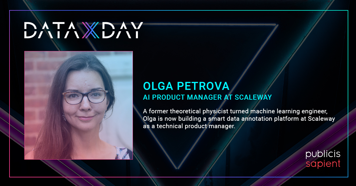 Olga Petrova, AI Product Manager chez <a href="/Scaleway/">Scaleway</a> sera présente au #DataXDay 🙌

Venez assister à son talk 
👉 dataxday.fr 

#MachineLearning #Data