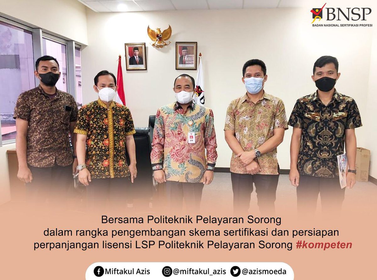 #sertifikasikompetensi #sertifikasiprofesi #sorong #papuabarat #vokasi