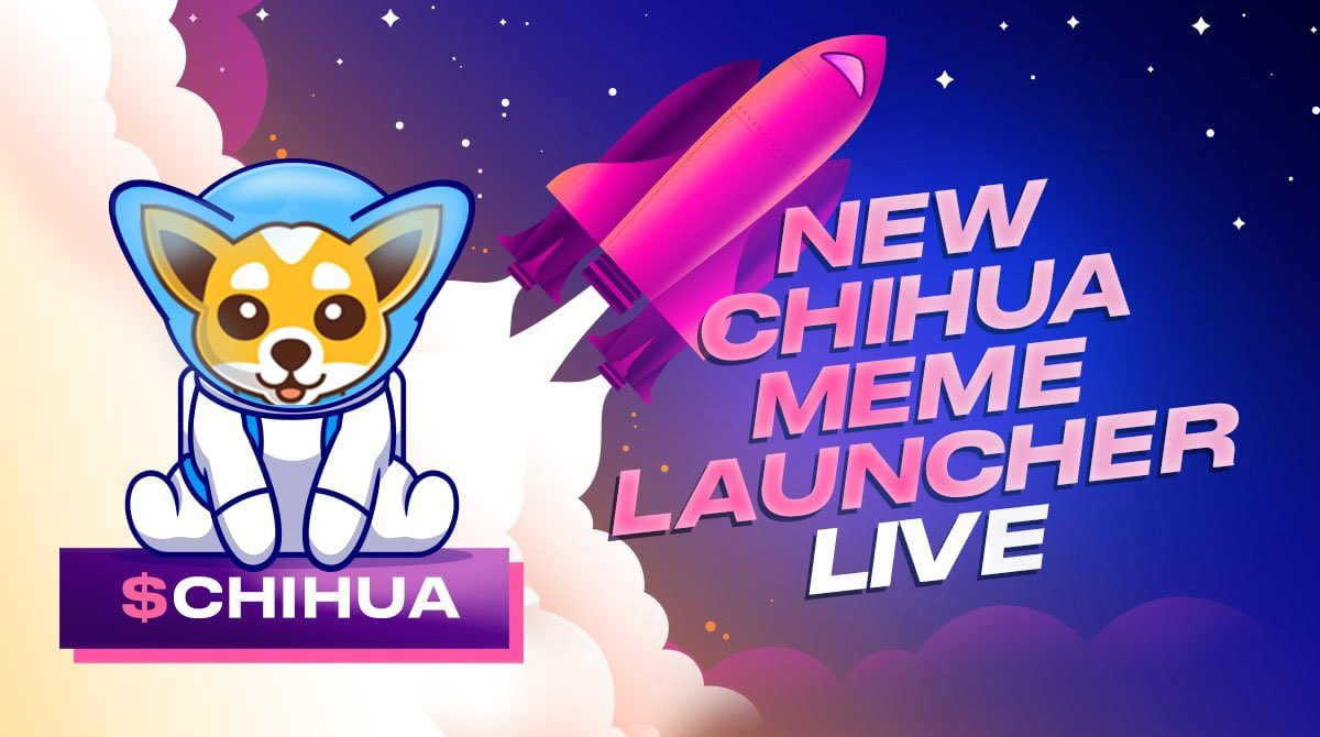 $Chihua on fire 🔥🔥

Chihua becomes a Meme Launch Pad for new launching Meme Coins! 

This is huge news, as the first new Meme Token Launch is already around the corner 🚀

How it works: t.me/chihuatokenAnn…

#chihuaarmy #Memes #memelaunch