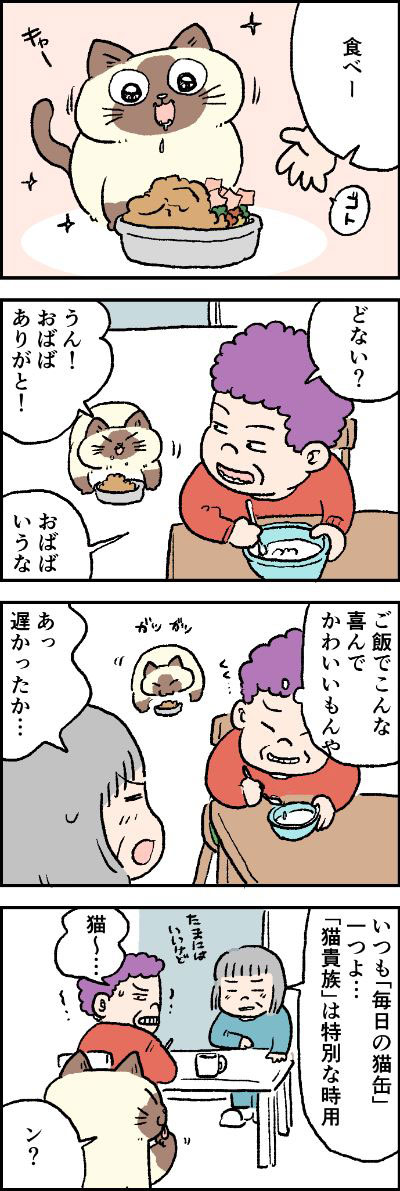 ある日体調を壊しちゃったおばあちゃん💦 よもぎねえさん相手におふくちゃんは……?第119話「わるだくみ」はこちらから⇒(https://t.co/RzToTMMadP)『猫のおふくちゃん』の最新話は毎週金曜日に連載中!
#猫のおふくちゃん 