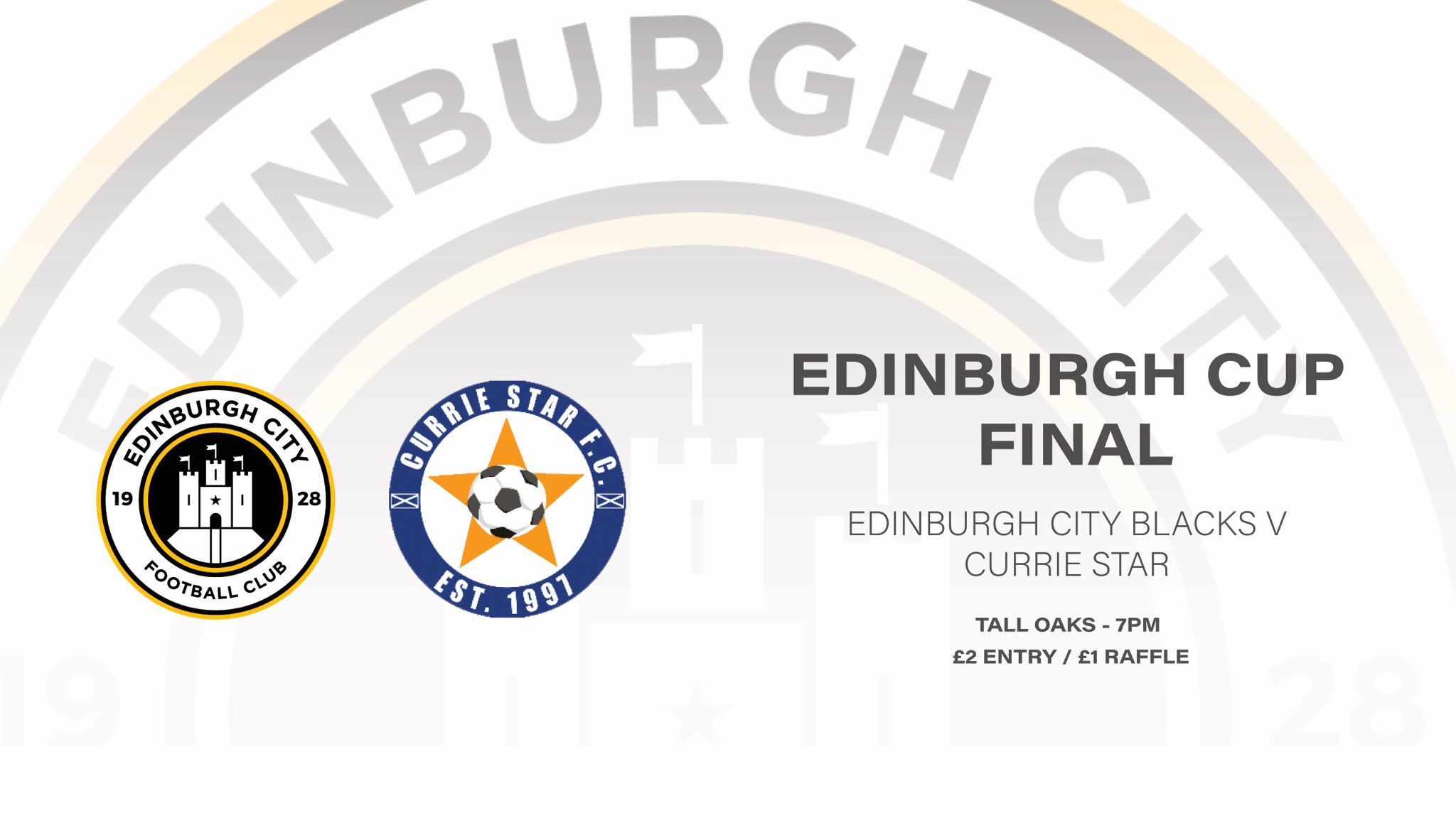 Edinburgh City Youth on Twitter "🏆 CUP FINAL DAY 🏆 Good luck to our