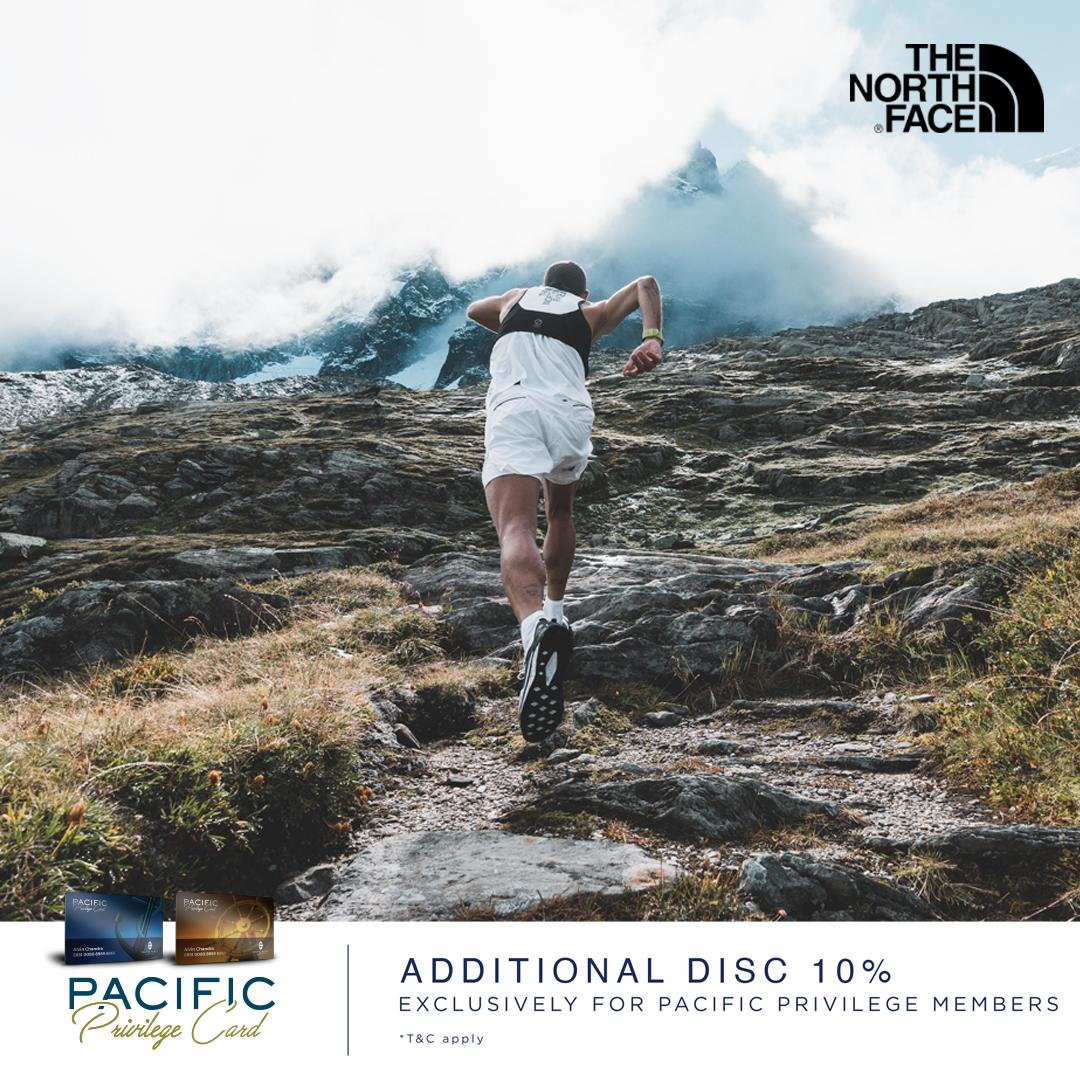 pacificplace's tweet photo. Dear #PACIFICPrivilege Member, enjoy exclusive additional discount 10% off for your purchase at The North Face & Timberland. T&C Apply. https://t.co/C3IpukBelb