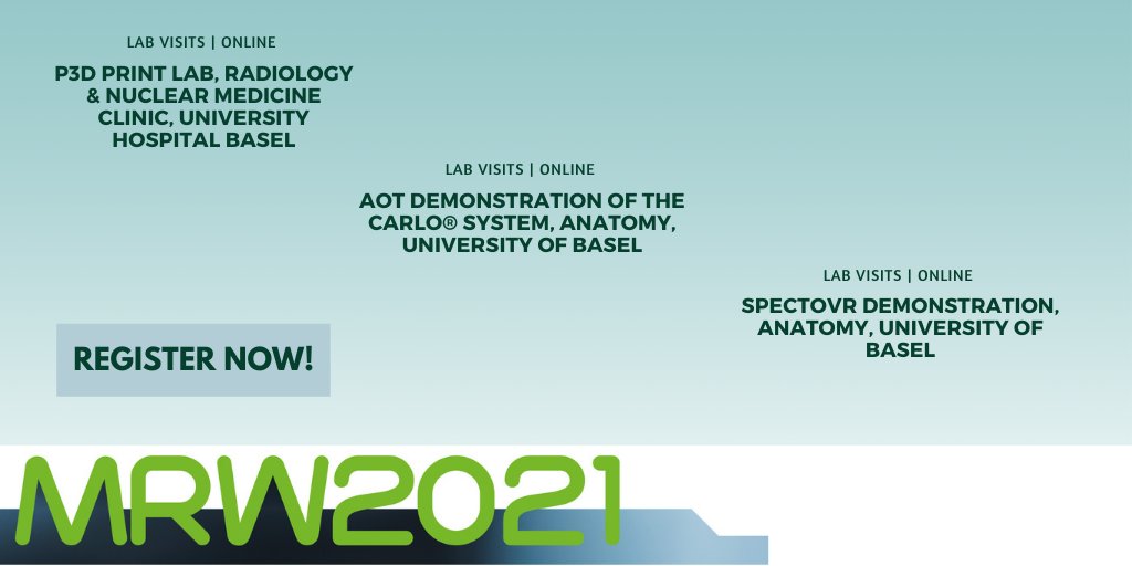 #MRW2021
2 DAYS LEFT! 

Are you ready? Do not miss out to take part in the virtual tour through the following 3 labs: ow.ly/fiZp50F1MPi

Join us on Monday, 07 June, 18:00 - 19.30 (CET)