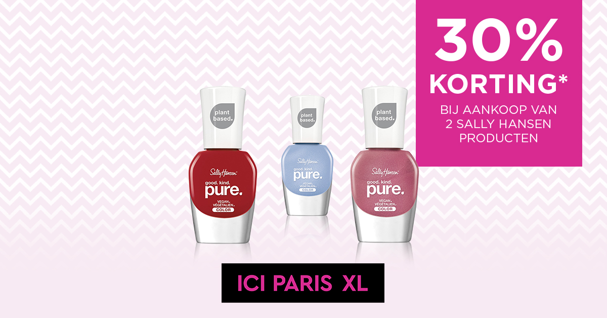 It's almost summer!☀️ Maak jouw nagels klaar voor de zomer met de prachtige nagellakjes van Sally Hansen. 😍💅 

iciparisxl.nl/nl/c/promo-106…

#summerproof #summer #nails #summerready #beauty #makeup #ipxl #nailpolish #deal