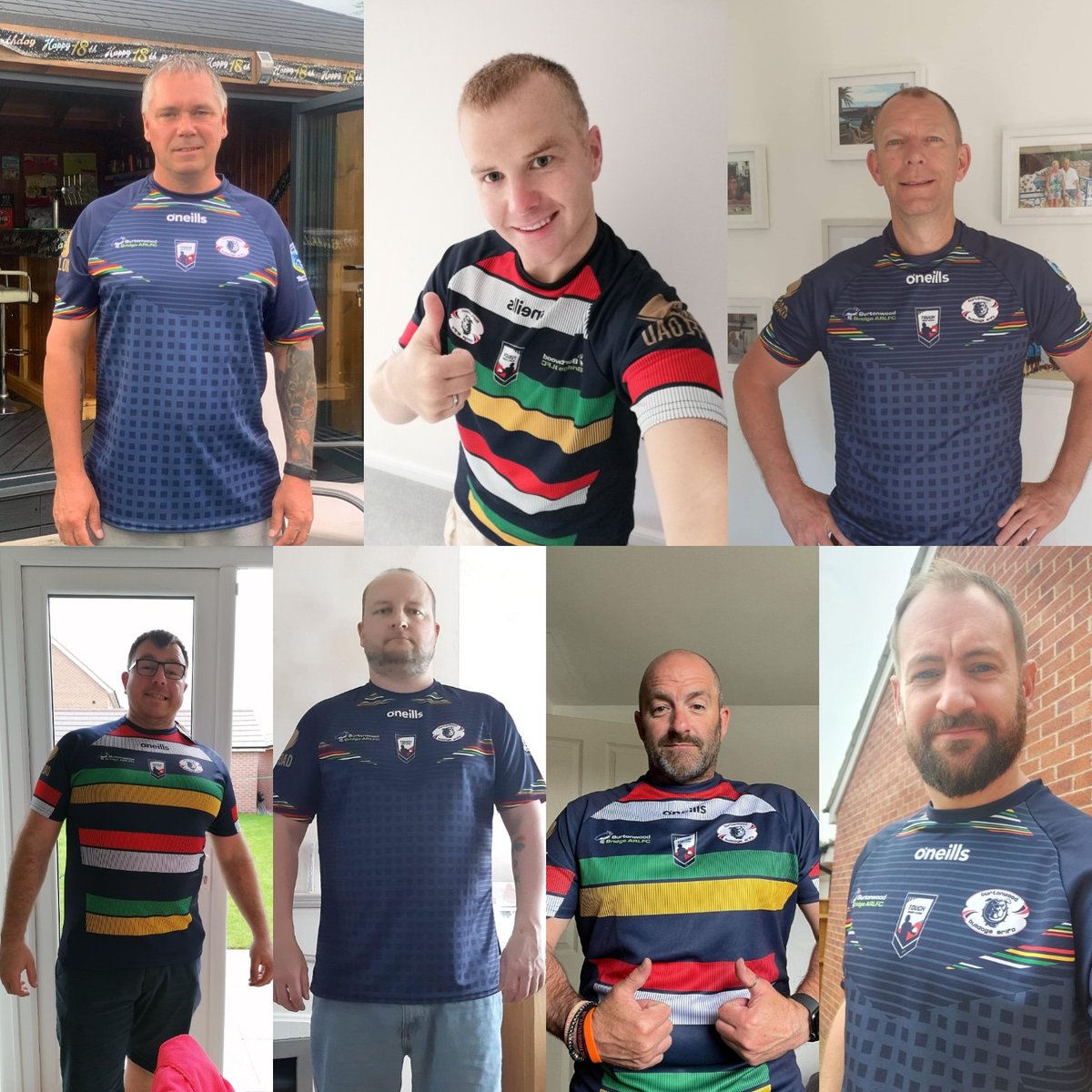 Big thanks to <a href="/sbrisk1/">Shaun Briscoe</a> from <a href="/ONeills1918/">O'Neills</a> and <a href="/Dan_Crampton/">Dan</a> for arranging our Burtonwood Touch Training Tops, Join us every Wednesday 6.30 to 7.30pm Fir Tree lane Burtonwood. <a href="/BwoodBridgeRFL/">Burtonwood Bridge ARLFC</a> <a href="/BdogsOfficial/">Burtonwood Bulldogs ARLFC</a> <a href="/WWRLFoundation/">Warrington Wolves Community Foundation</a>
#upthedoggies
