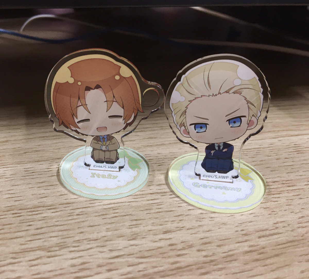 ココたん Pa Twitter アニメ ヘタリア World Stars よりよいこちゃんトレーディングアクリルフィギュアのサンプルをご紹介ココ デスクまわりに置くと早く仕事を終わらせるぞ とやる気が出てくる かも ココっ T Co Eqxvh0floo T Co