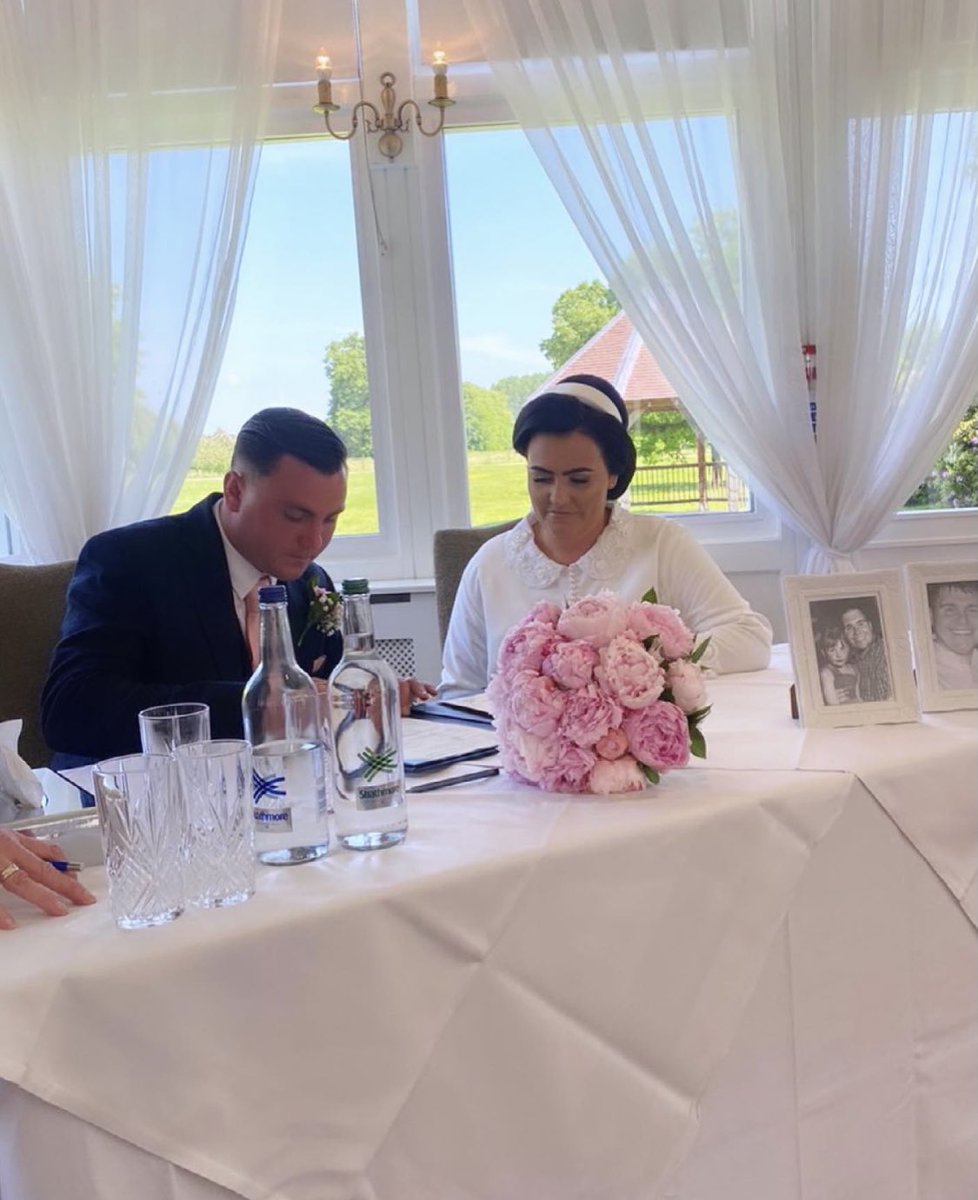 libfrazierxo's tweet photo. Can’t believe yesterday I married my best friend🥺 it was everything we could of ever dreamed of now just got to wait for our baby to join us in December can’t wait🥰 https://t.co/yMuGGjo2ir