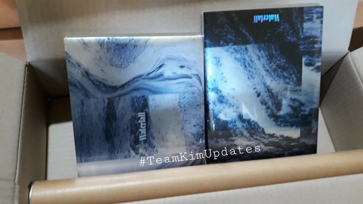 Nej4694's tweet photo. [ #TeamKimUpdates ] 

B.I Waterfall album have also reached my Korean address. 

Sad to say there is no 131 exclusive card  included. Items are from Ktown. 

These are the last order I made but arrived 1st in my address. Im just waiting for my 1st batch of orders. https://t.co/DQPuq5dpBp